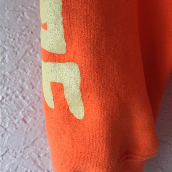 Wyoming Hoodie Orange Authentic - Picture 3 of 4